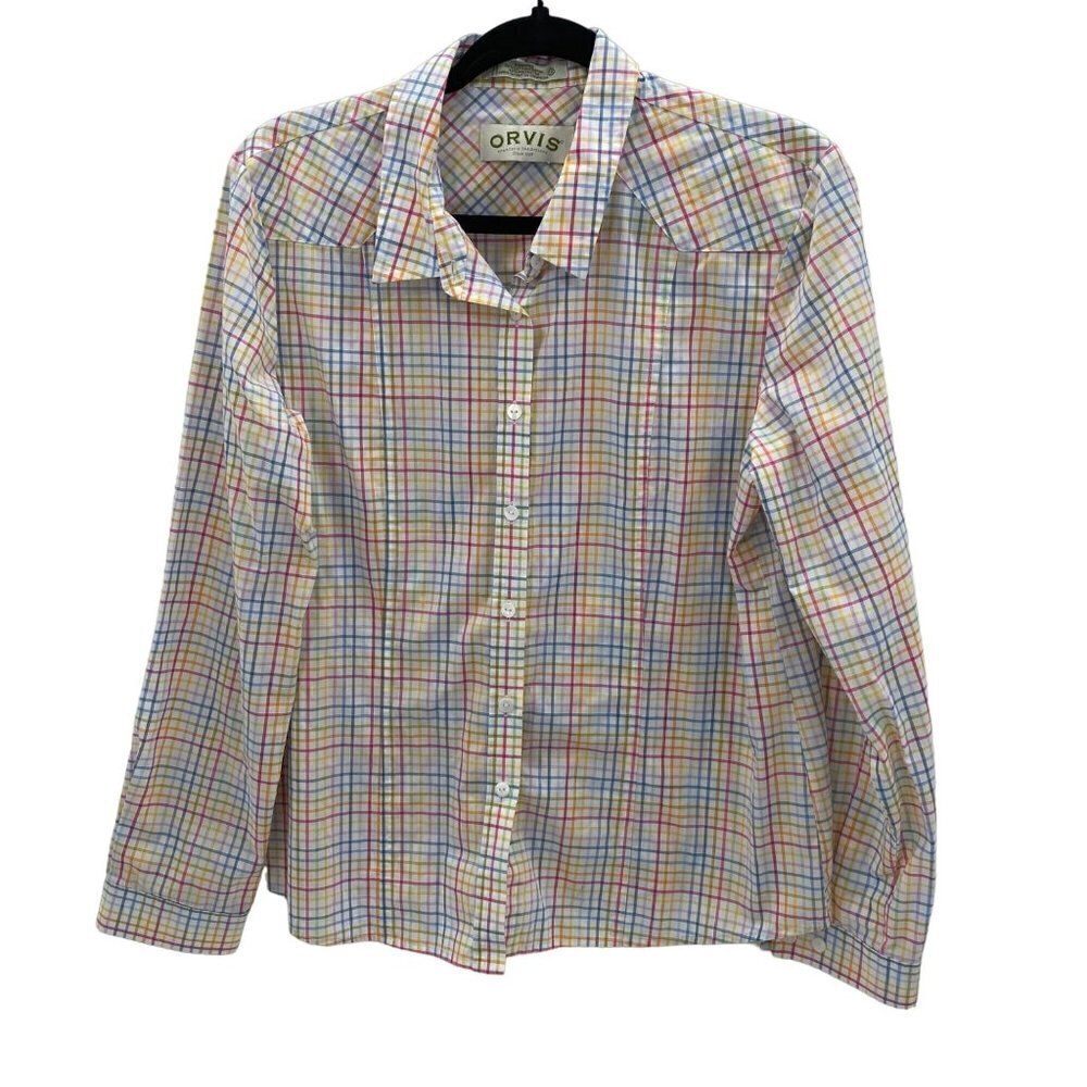 Orvis Long Sleeve Button-Up Shirt Women's Size 12